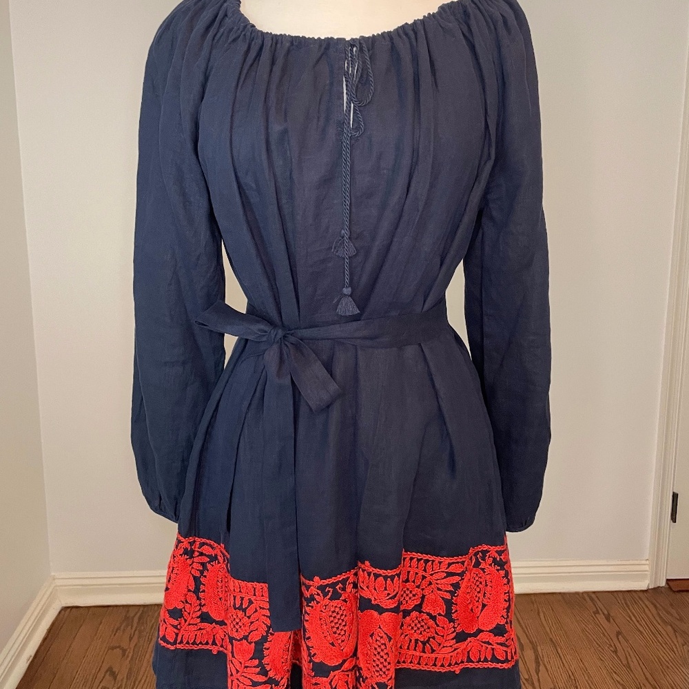 J Crew Navy Dress Size Medium